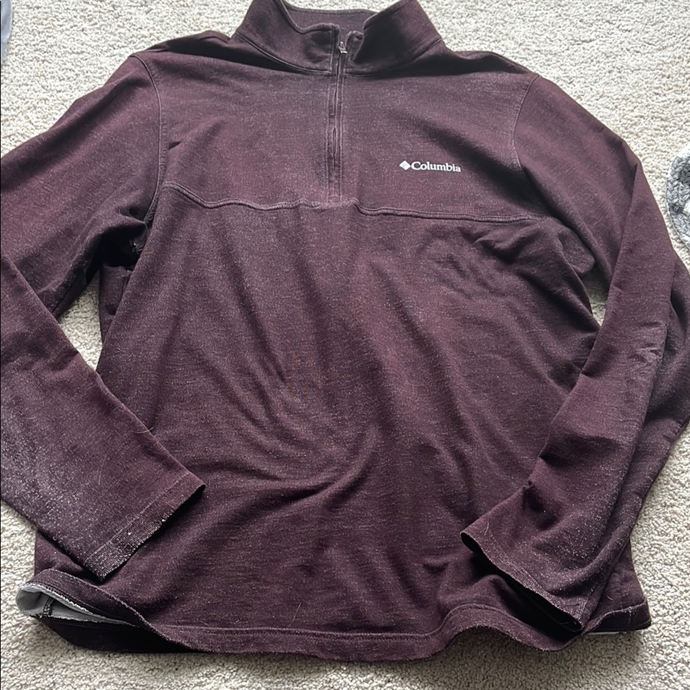 Columbia Maroon Pullover